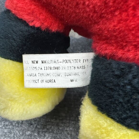 Vintage Mickey Mouse Plush Stuffed Animal Toy Doll Walt Disney World Disneyland - Picture 6 of 6